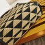 Prada Symbole Mini Bag In Black/Beige Jacquard Fabric