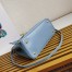 Prada Galleria Medium Bag In Light Blue Saffiano Leather