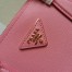 Prada Galleria Medium Bag In Pink Saffiano Leather