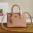 Prada Galleria Medium Bag In Powder Pink Saffiano Leather