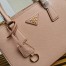 Prada Galleria Medium Bag In Powder Pink Saffiano Leather