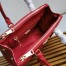 Prada Galleria Medium Bag In Red Saffiano Leather
