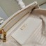 Prada Galleria Medium Bag In White Saffiano Leather