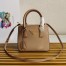 Prada Galleria Mini Bag In Beige Saffiano Leather