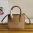 Prada Galleria Mini Bag In Beige Saffiano Leather