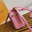 Prada Galleria Mini Bag In Pink Saffiano Leather