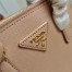 Prada Galleria Mini Bag In Powder Pink Saffiano Leather