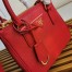 Prada Galleria Mini Bag In Red Saffiano Leather