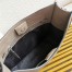 Prada Hobo Bag in Grey Grained Calfskin