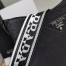 Prada Hobo Bag in Black Grained Calfskin