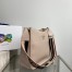 Prada Hobo Bag in Sand Grained Calfskin