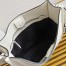 Prada Hobo Bag in White Grained Calfskin
