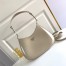 Prada Cleo Large Shoulder Bag In Beige Brushed Leather