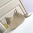 Prada Cleo Large Shoulder Bag In Beige Brushed Leather