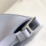 Prada Cleo Large Shoulder Bag In Blue Brushed Leather