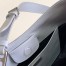 Prada Cleo Large Shoulder Bag In Blue Brushed Leather