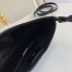 Prada Cleo Large Shoulder Bag In Black Brushed Leather