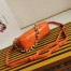 Prada System Patchwork Shoulder Bag In Orange Leather
