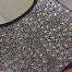 Prada Cleo Shoulder Bag in Black Satin with Crystals 