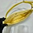 Prada Cleo Shoulder Bag in Yellow Satin with Crystals 