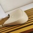 Prada Cleo Small Shoulder Bag In Beige Brushed Leather