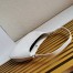 Prada Cleo Small Shoulder Bag In White Brushed Leather