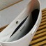 Prada Cleo Small Shoulder Bag In White Brushed Leather