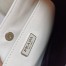 Prada Cleo Small Shoulder Bag In White Brushed Leather