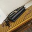 Prada Soft Sound Large Bag with Charms in Black Leather