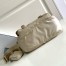 Prada Shoulder Bag with Flap in Beige Re-Nylon