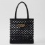 Prada Crochet Tote Bag in Black Raffia-effect 