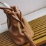 Prada Shoulder Bag in Brown Nappa Leather