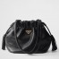 Prada Shoulder Bag in Black Nappa Leather