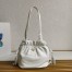 Prada Shoulder Bag in White Nappa Leather 