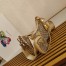Prada Re-Edition 2005 Shoulder Bag in Gold Satin with Crystals