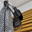 Prada Re-Edition 2005 Shoulder Bag in Black Satin with Crystals