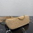 Prada Re-Edition 2005 Shoulder Bag in Beige Raffia