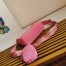 Prada Re-Edition 2005 Shoulder Bag in Pink Raffia