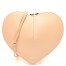 Alaia Le Coeur Crossbody Bag in Beige Calfskin