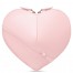 Alaia Le Coeur Crossbody Bag in Pink Calfskin