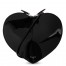 Alaia Le Coeur Crossbody Bag in Black Patent Calfskin