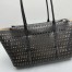 Alaia Neo Mina 32 Tote Bag in Black Vienne Calfskin