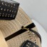 Alaia Neo Mina 32 Tote Bag in Black Vienne Calfskin