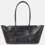 Alaia Neo Mina 32 Tote Bag in Black Vienne Calfskin