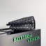 Bottega Veneta Andiamo Small Bag In Black Intrecciato Lambskin