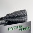 Bottega Veneta Andiamo Medium Bag In Black Intrecciato Lambskin