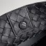Bottega Veneta Andiamo Medium Bag In Black Intrecciato Lambskin