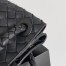 Bottega Veneta Andiamo Medium Bag In Black Intrecciato Lambskin