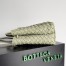 Bottega Veneta Andiamo Medium Bag In Travertine Intrecciato Lambskin