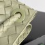 Bottega Veneta Andiamo Medium Bag In Travertine Intrecciato Lambskin